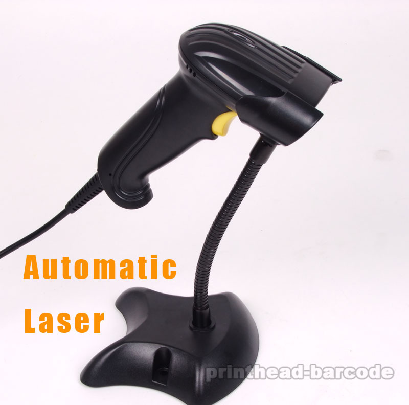 3100AT Automatic Laser Barcode Scanner With Stand - Click Image to Close